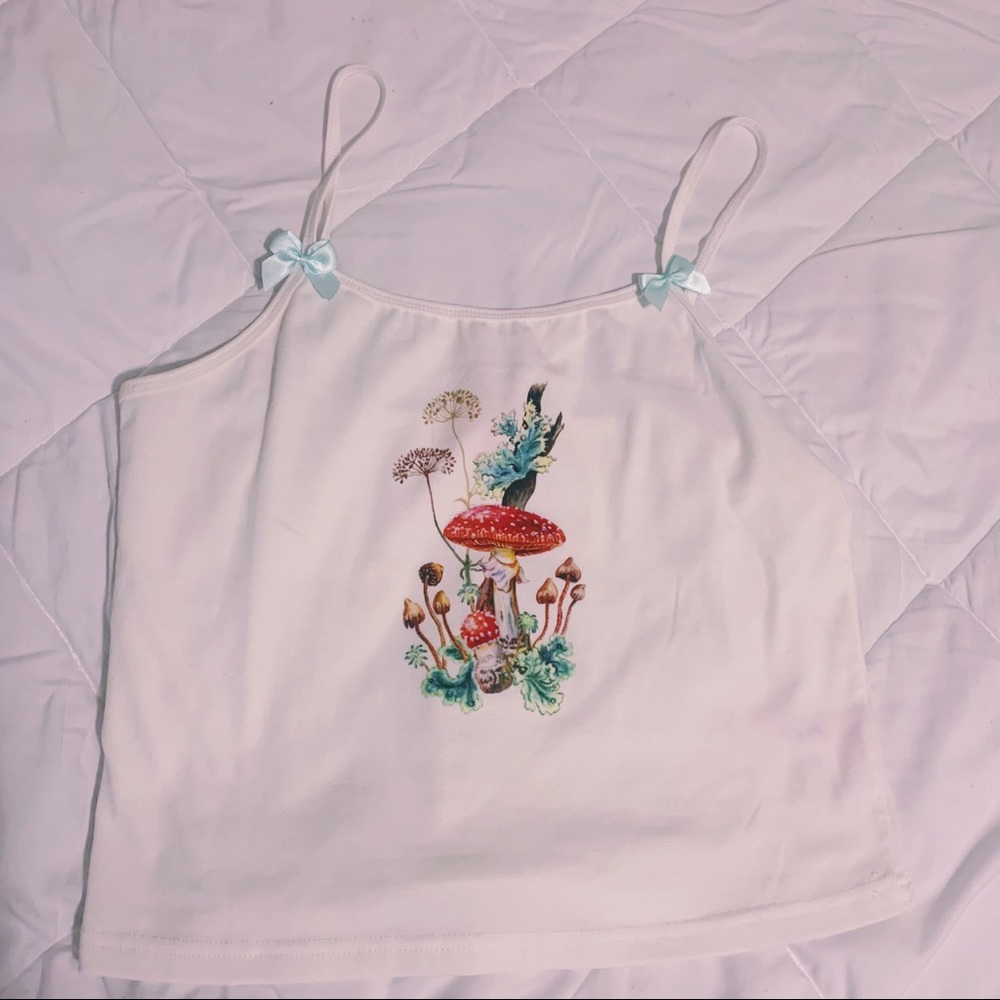 sugar thrillz white mushroom tank